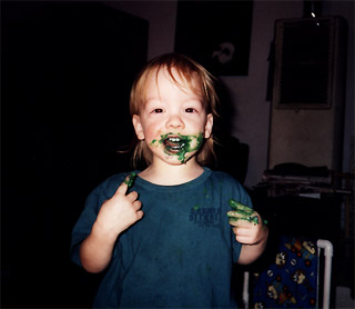 Oscar the Grouch is Yummy!