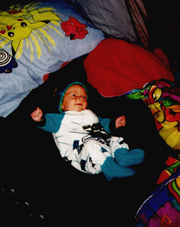 Jonathan's first time camping